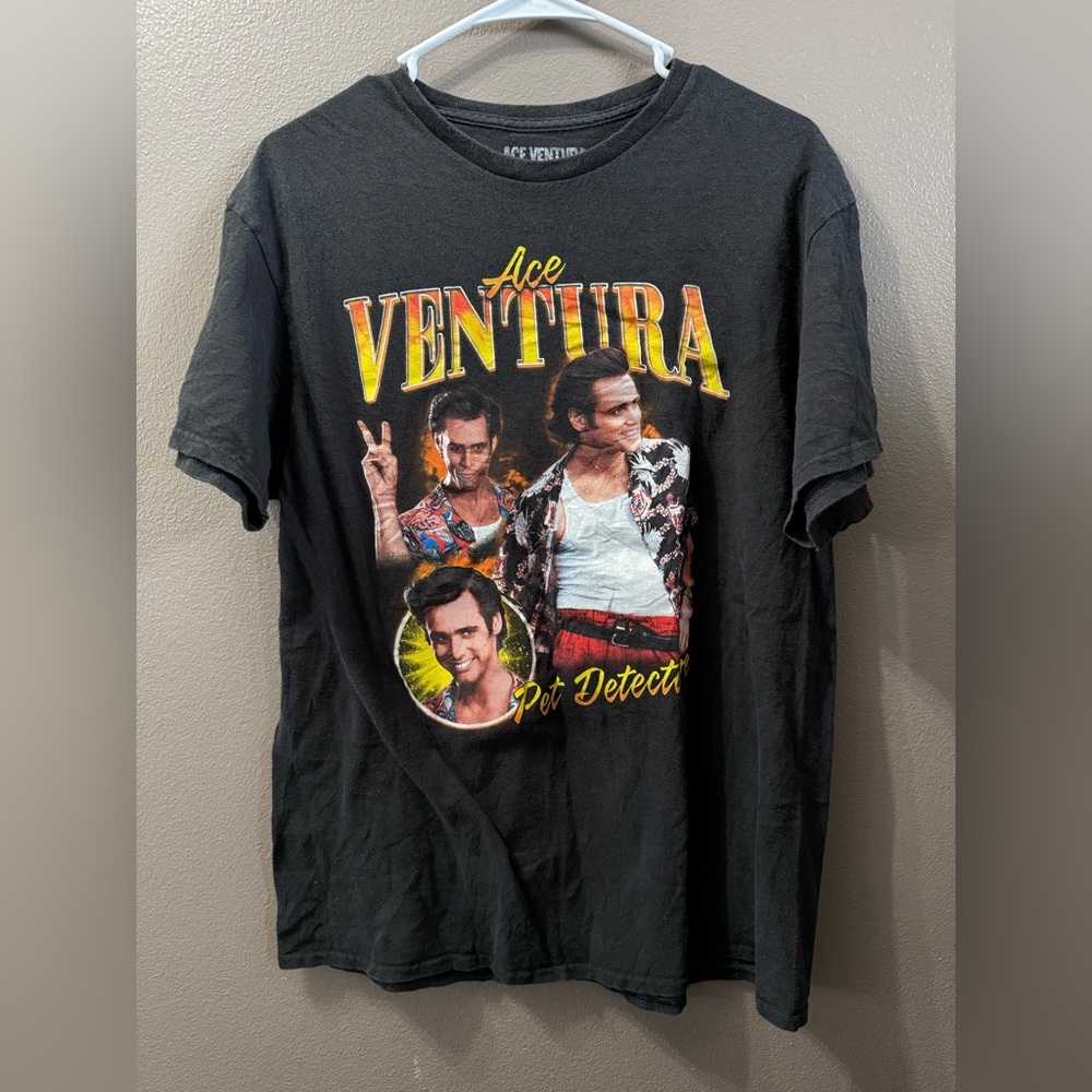 Vintage Ace Ventura Pet Detective Graphic Tee - L